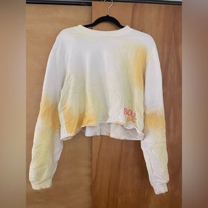 Cropped soul cycle sweater. Only worn once.